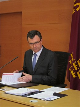 El portavoz del Gobierno regional, José Ballesta