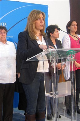 Susana Díaz, este viernes