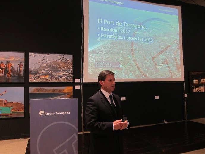 Josep Andreu, pte.Del Puerto de Tarragona