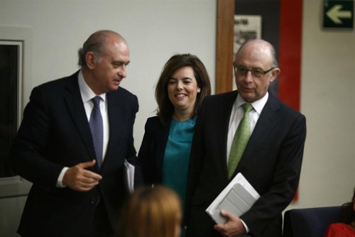 Jorge Fernández Díaz, en el Consejo de Ministros