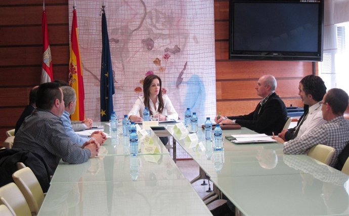 Reunión de Agricultura con los criadores de ganado equino hispano-bretón.