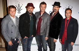 Backstreet Boys en un evento en 2012