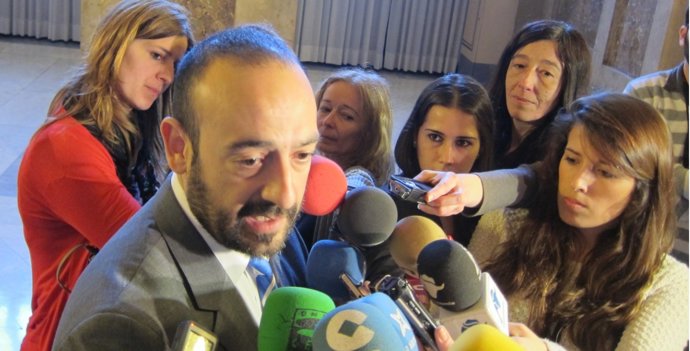 El portavoz de C's, Jordi Cañas