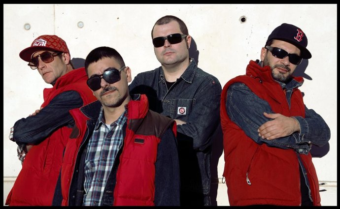 Los raperos de  La puta opepe