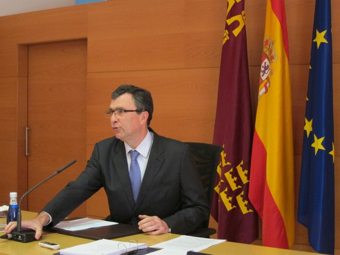 El portavoz del Gobierno regional, José Ballesta