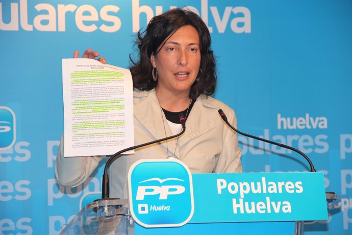 La vicesecretaria de Política Social del PP-A, Loles López. 