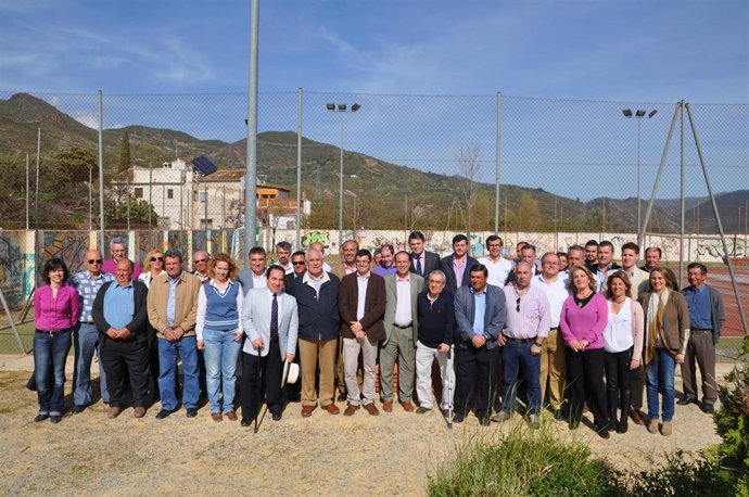Protesta del PP en Órgiva