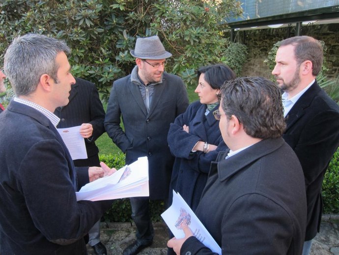 Alcaldes Del BNG, Después De Leer El Manifiesto En Enero