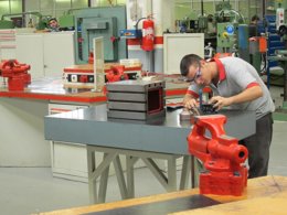 Centro de formación de Seat en la Zona Franca de Barcelona