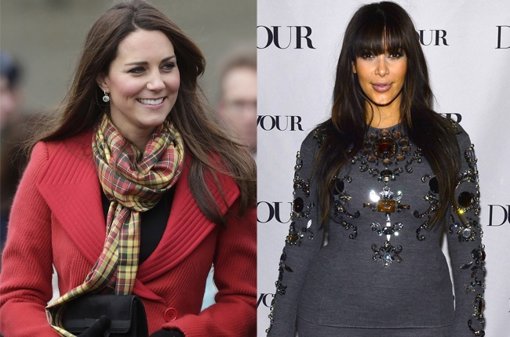 Kate Middleton y Kim Kardashian