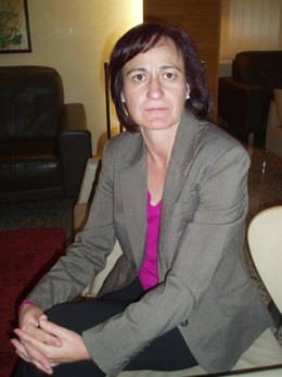 La coordinadora de IU en Almería, Rosalía Martín