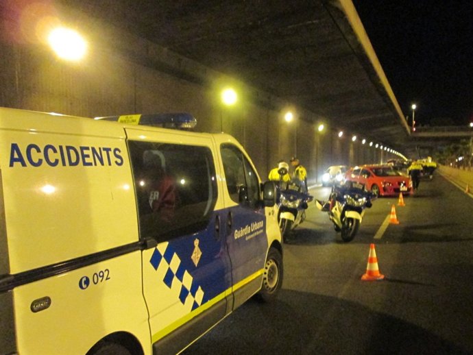 Macrocontrol de alcohol y drogas en Barcelona