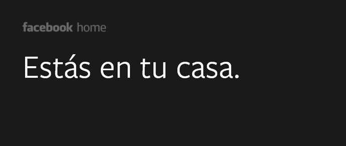 Facebook Home cambia la interfaz del móvil