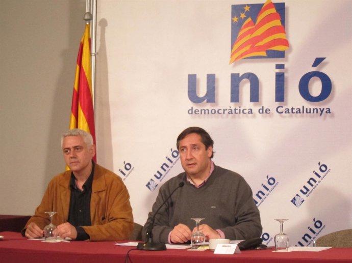 El secretario general de UDC, Josep Maria Pelegrí