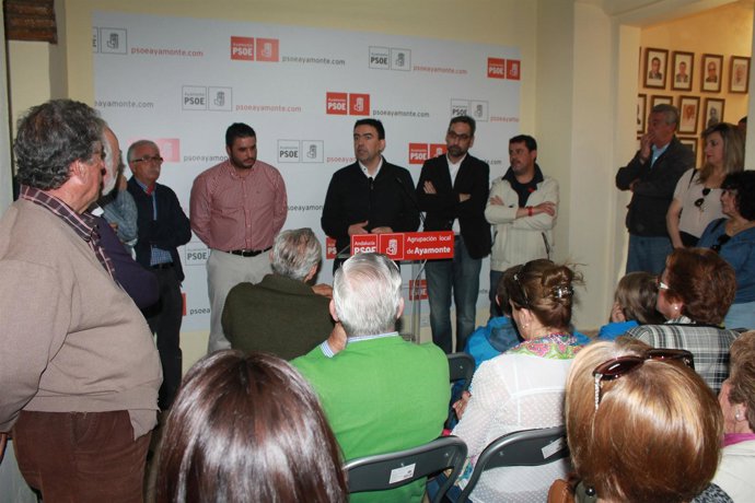 Jiménez este sábado en Ayamonte