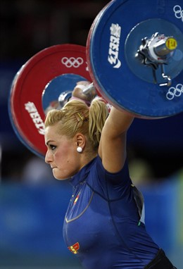 Lidia Valentín halterofilia