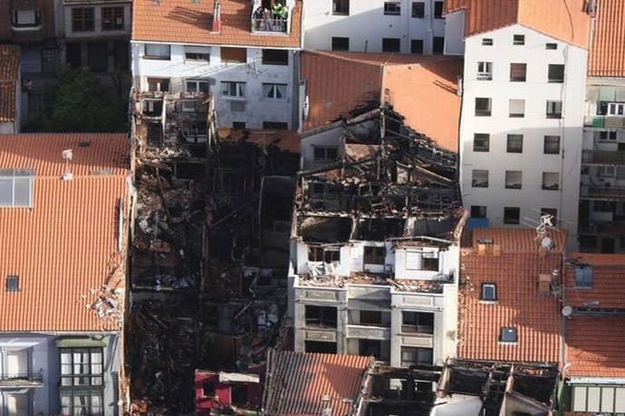 Imagen área de Bermeo (Bizkaia) facilitada por la Ertzaintza