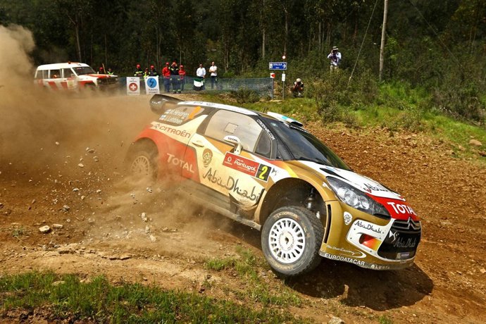 Mikko Hirvonen en el Rally de Portugal