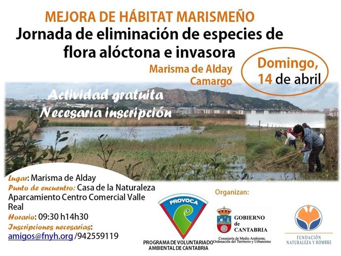 Jornada de voluntariado ambiental de PROVOCA