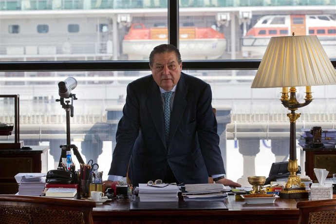 Boluda (AVE), en su despacho, tras la entrevista concedida a Europa Press.