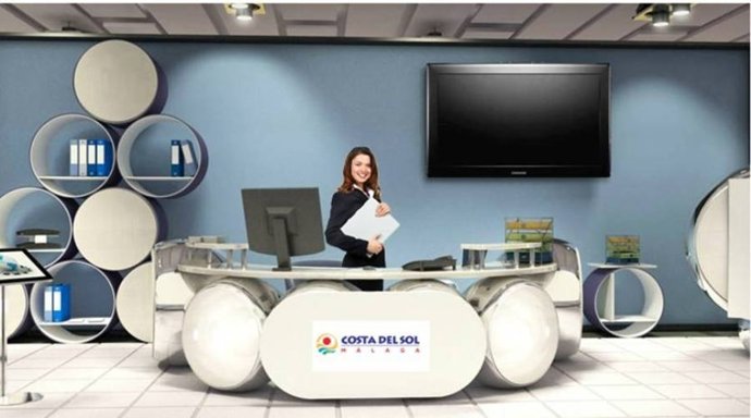 Estand virtual del Patronato en la feria virtual conexión eeuu y canadá