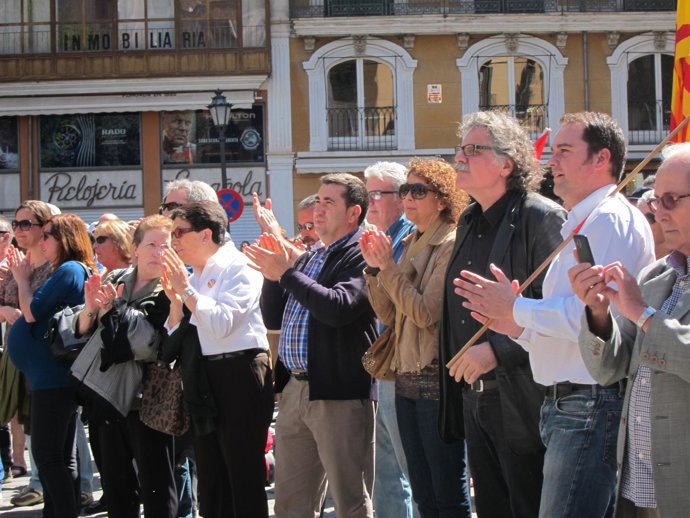 Joan Tardà en acto república en Palma
