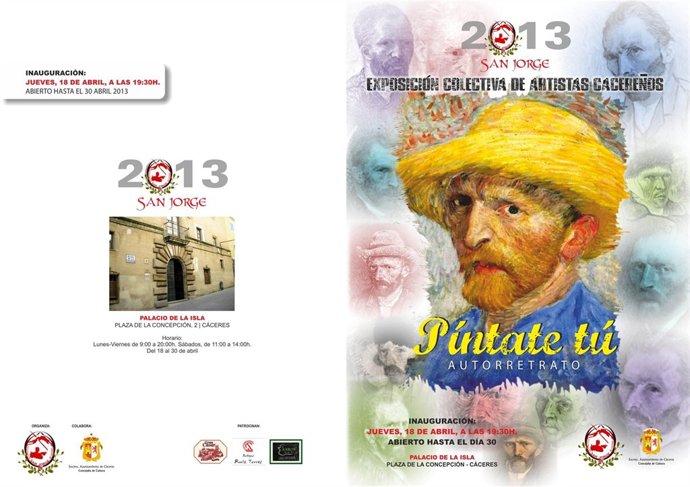 Cartel De La Exposición 'Píntate Tú'