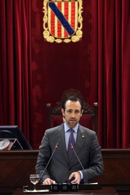 José Ramón Bauzá en el Parlament