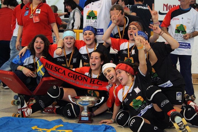 Biesca Gijón, campeón de la Copa de la Reina 2013