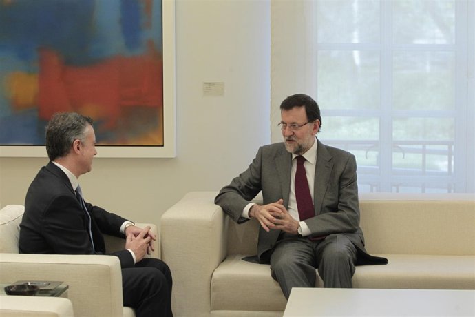Mariano Rajoy e Iñigo Urkullu