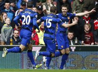 (Crónica) El United, más cerca de su vigésimo título tras ganar en Stoke