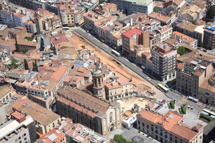 Obras de FGC en Sabadell