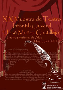 Cartel de la Muestra de teatro alcalareño.