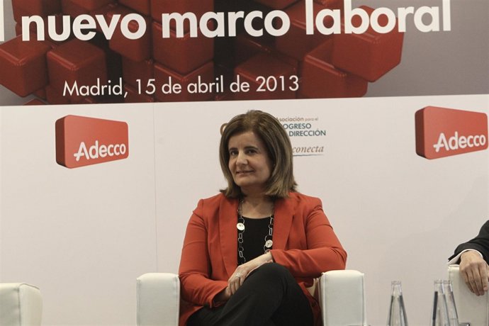 Ministra de Empleo, Fátima Báñez