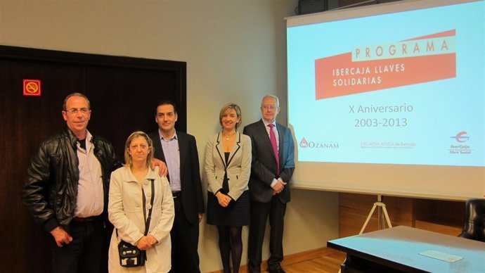 Diez años del Programa 'Ibercaja Llaves solidarias'