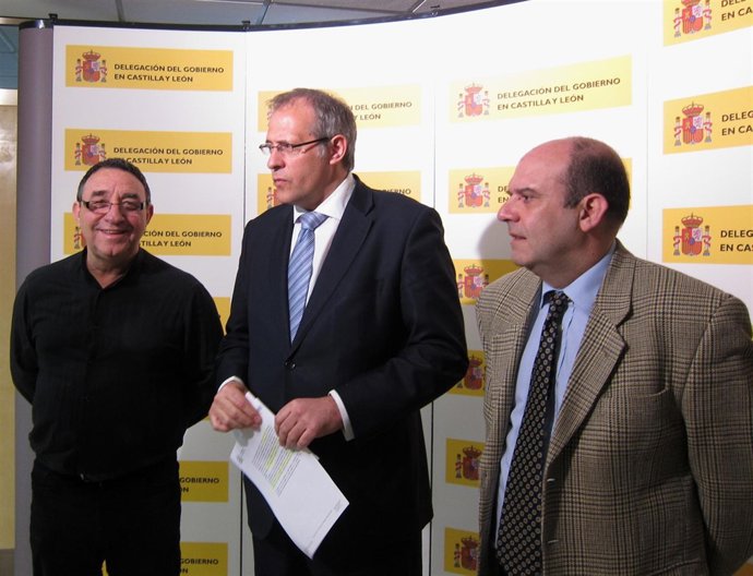 Alonso Laguna (i), Martínez Bermejo (c) y Calonge Velázquez (d)