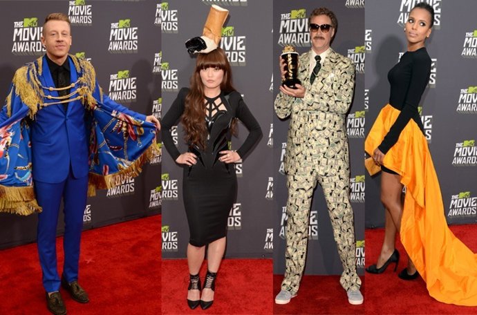Los looks de los MTV Movie Awards