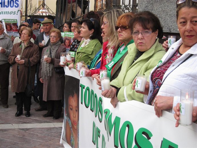 La Madre De Los Menores Ruth Y José Bretón, Ruth Ortiz, Durante La Concentración