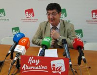 Valderas ve a Zoido "deslegitimado" para presentar propuestas sobre empleo tras la reforma laboral del Gobierno del PP