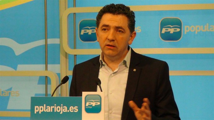 El secretario general del Partido Popular de La Rioja, Carlos Cuevas