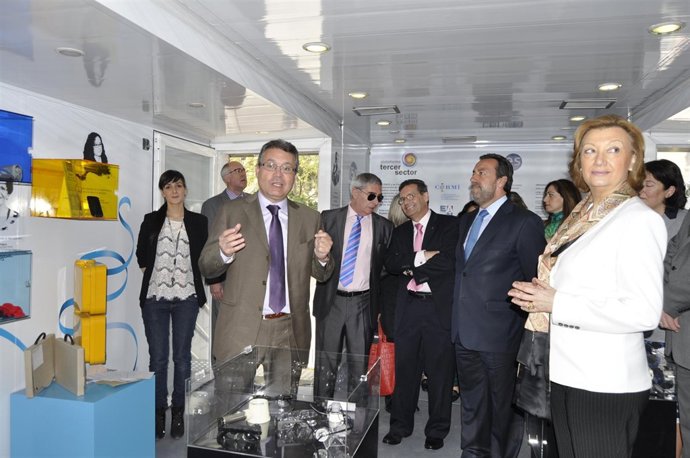 La presidenta de Aragón, Luisa Fernanda Rudi, en el 