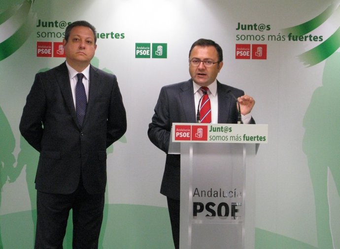 Enrique Benítez y Miguel Ángel Heredia