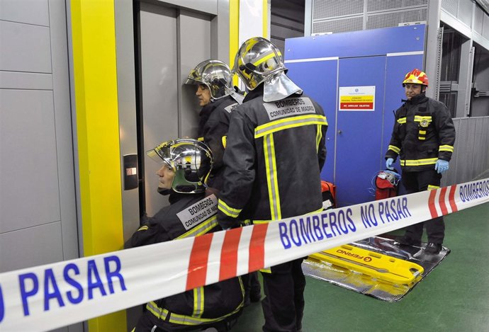 Rescate de Bomberos en ascensores