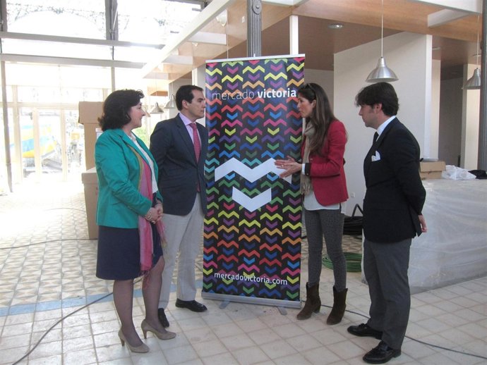 Visita a las obras del Mercado Victoria de Córdoba
