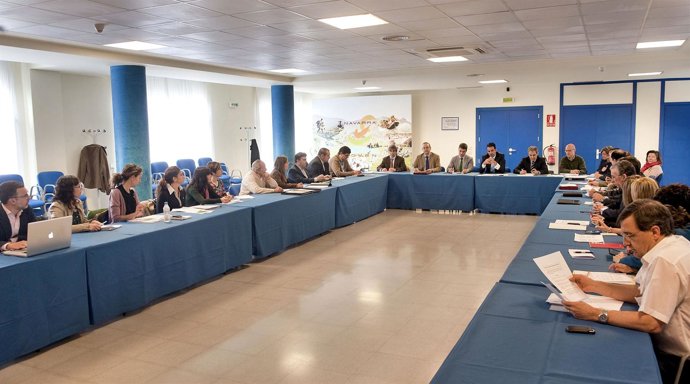 Reunión del Consejo Navarro de Bienestar Social.