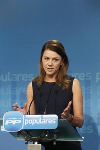 Cospedal urge a IU y a su "socio" Griñán a explicar por qué ETA pide a la federación que interceda por sus presos