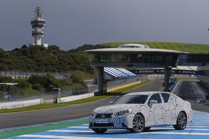 Pruebas de Lexus en Jerez