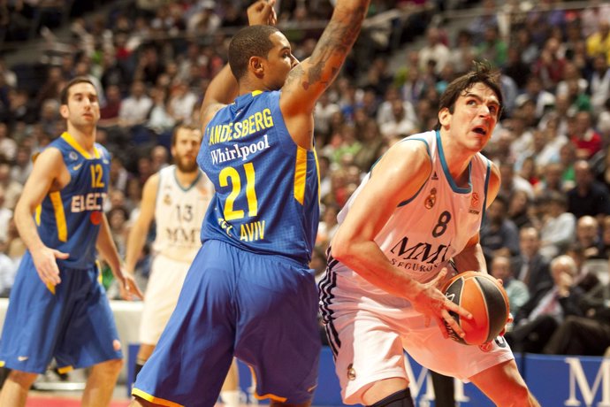 Carlos Suárez y Landesberg, Real Madrid-Maccabi