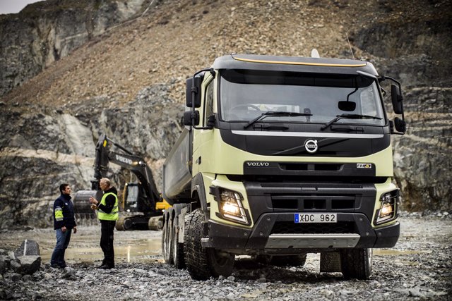 Volvo Trucks Presenta El Nuevo Cami N De Construcci N Fmx En La Feria Bauma