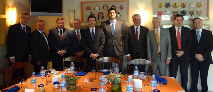 Encuentro de Feijóo en México